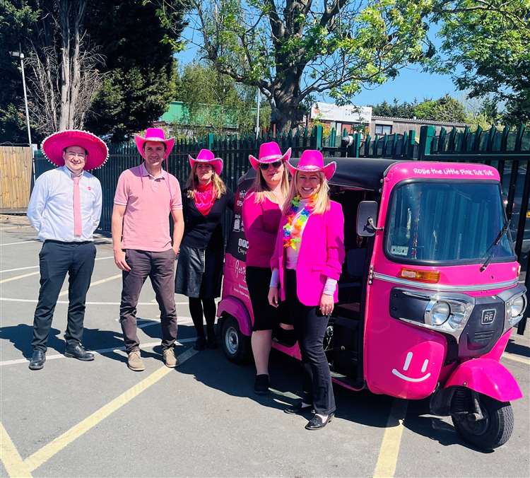 Team photo at Rosie May Day