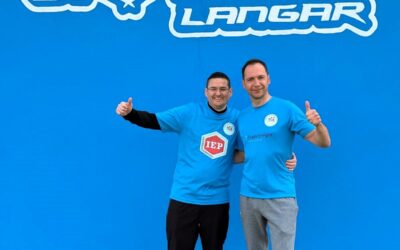 Craig and Serhii Take Fundraising to New Heights with a Skydive